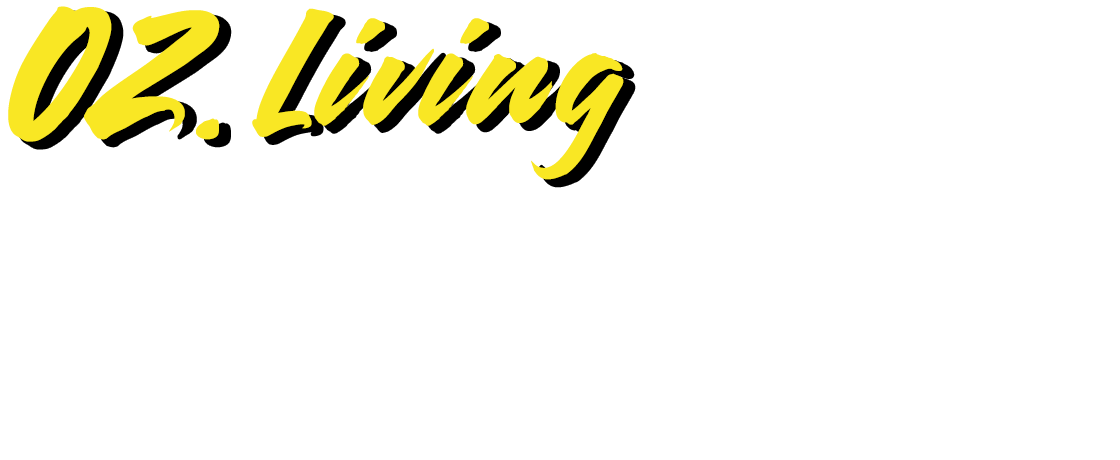 西海岸テイストで、開放的なリラックス空間。