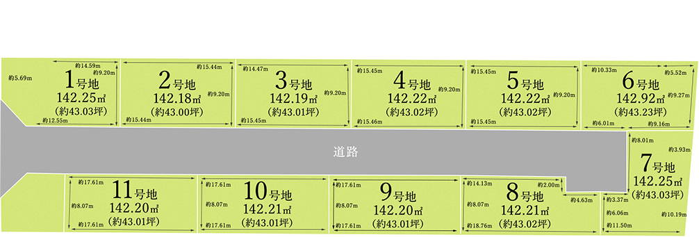 橿原市忌部　区画図